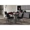 Kee Round Tables > Breakroom Tables > Kee Square & Round Tables, Wood, Metal Top, Mahogany TB36RNDMHBPBK - alternate 3
